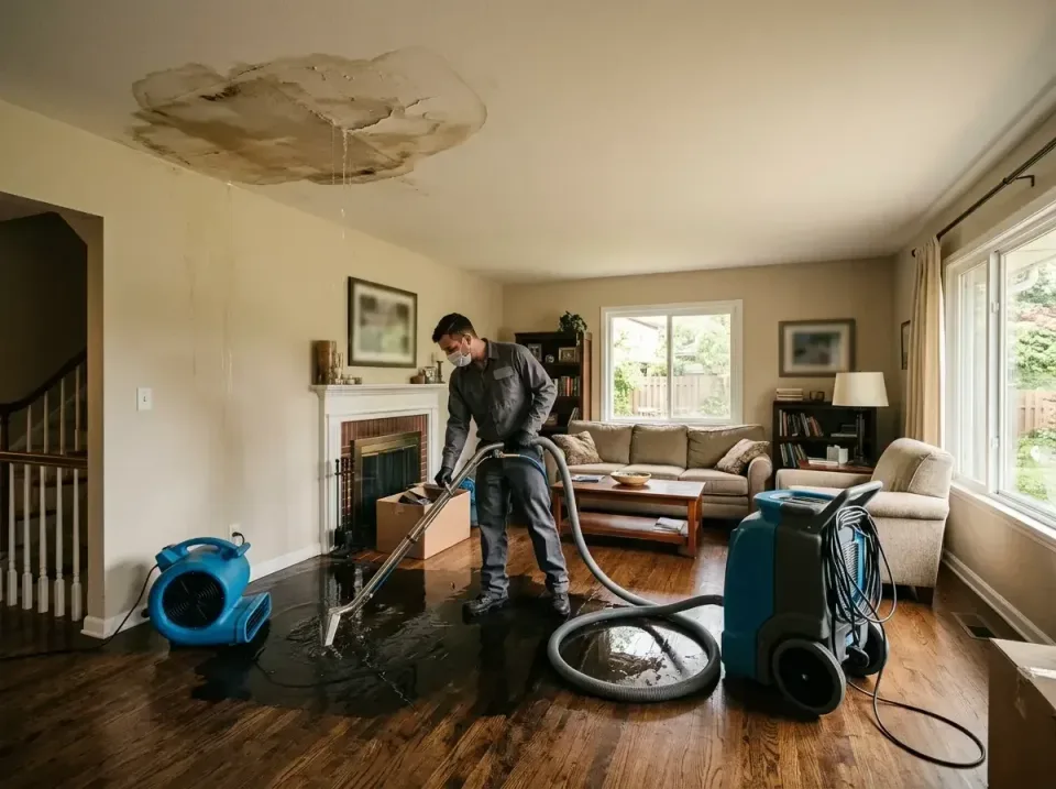 attic-pipe-burst-ceiling-drip-008 — frequently asked questions, Water Damage Restoration & Carpet Care in LaSalle, IL
